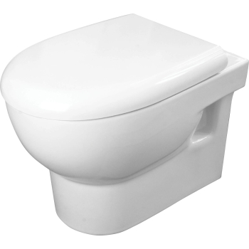 Miska WC z deską bezkołnierzowa